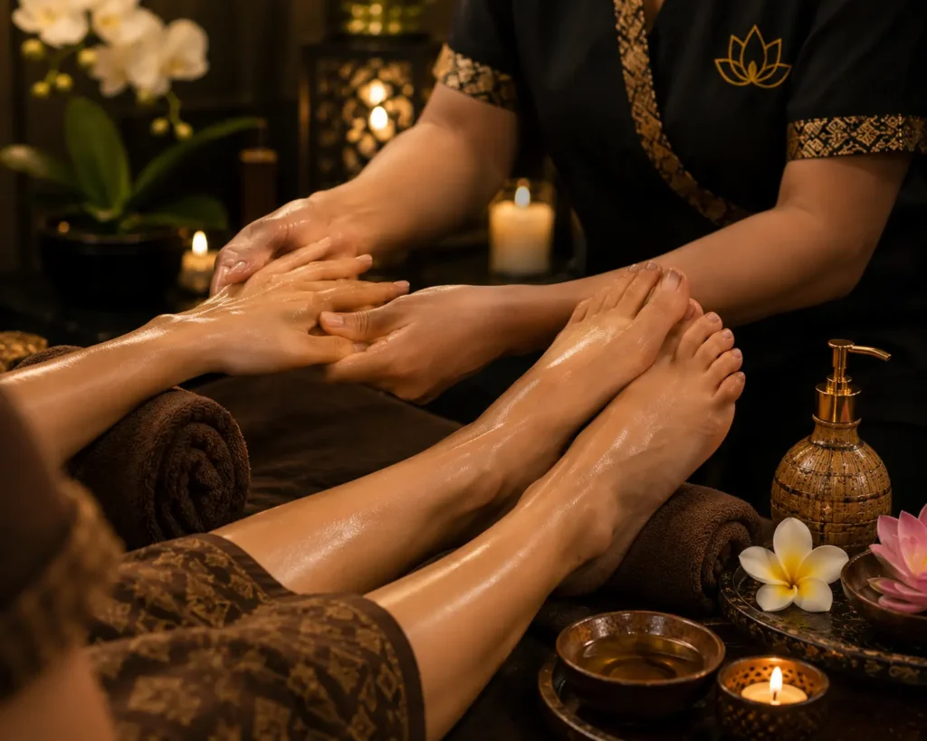 Hand and feet therapy