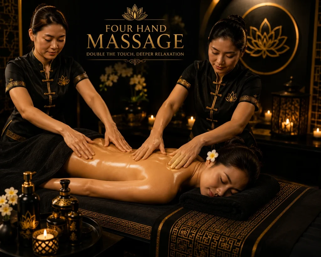 Four hand massage